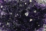 Amethyst Cut Base Crystal Cluster - Uruguay #138867-1